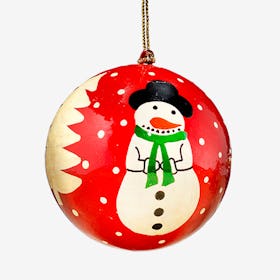 Jolly Snowman Bauble