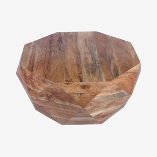 Diamond Coffee Table - Natural Brown - Wood