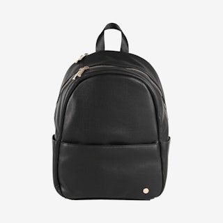 Skyline Backpack - Black - Vegan Leather