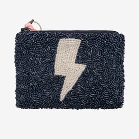 Beaded Coin Purse - Lighting Bolt