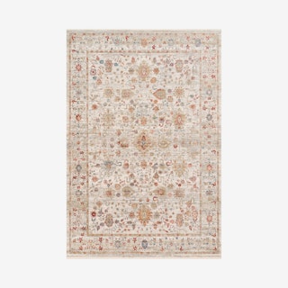 Claire Area Rug - Ivory / Colorful