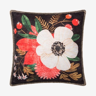 Square Pillow Cover - Multicolored - Floral