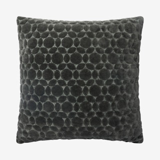 Square Pillow Cover with Down-Filled - Storm