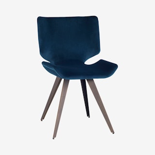 Astra Dining Chair - Petrol / Bronze