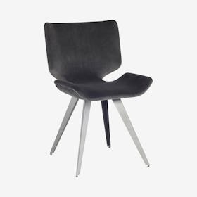 Astra Dining Chair - Shadow Grey / Titanium