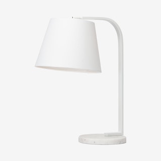 Beton Table Lamp - White