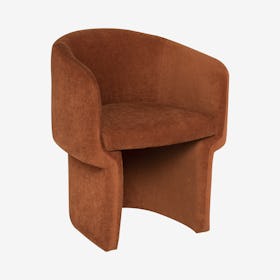 Clementine Dining Chair - Terracotta / Black