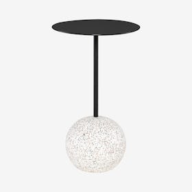 Aldo Side Table - Black / Confetti Terrazzo