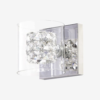 Elsa Wall Sconce - Clear / Silver