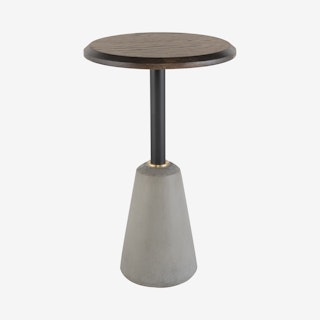 Exeter Side Table - Seared / Grey