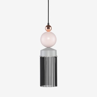 Fabiola Pendant Light - Concrete Grey / Copper
