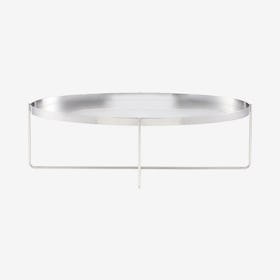 Gaultier Coffee Table - Silver