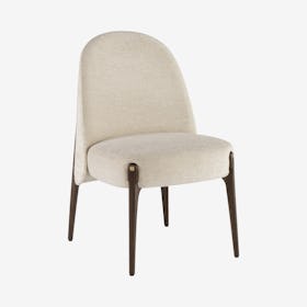 Ames Dining Chair - Gema Pearl / Smoked