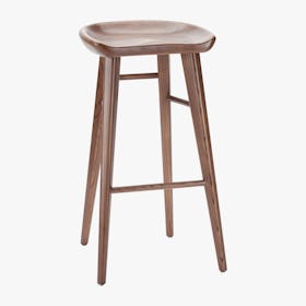 Kami Bar Stool - Walnut