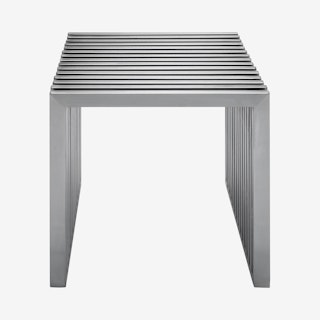 Amici Jr. Occasional Bench - Silver