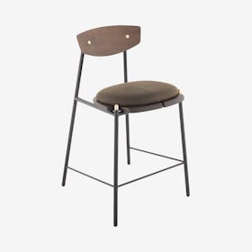 Kink Counter Stool - Smoked / Jin Green