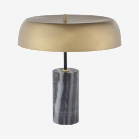Maddox Table Lamp - Brass / Black