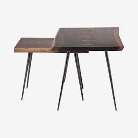 Nexa Side Table - Seared / Black