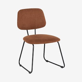 Ofelia Dining Chair - Clay / Black