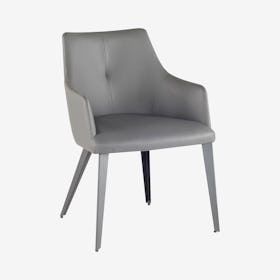 Renee Dining Chair - Grey / Titanium
