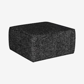 Santina Ottoman - Salt / Pepper / Black