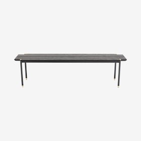 Stacking Occasional Bench - Black