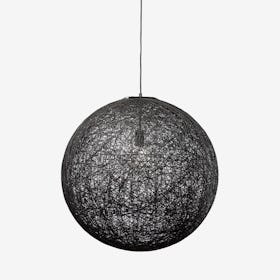 String 20 Pendant Light - Black / Silver