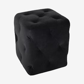 Tufty Ottoman - Black