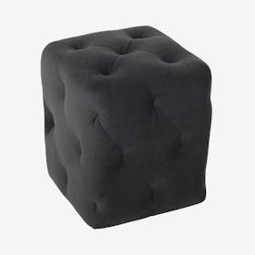 Tufty Ottoman - Shadow Grey