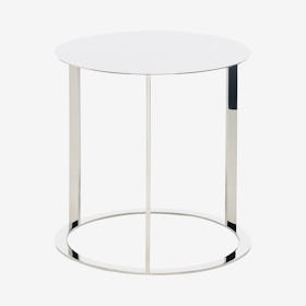 Vera Side Table - Silver