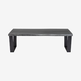 Versailles Coffee Table - Oxidized Grey / Black