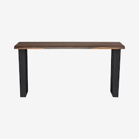 Versailles Console Table - Seared / Black