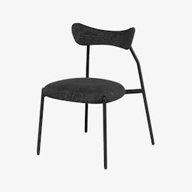 Dragonfly Dining Chair - Tweed Shadow & Black