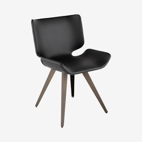 Astra Dining Chair - Black / Bronze