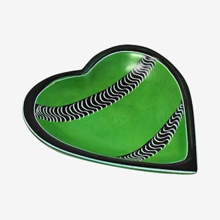 Heart Bowl - Green