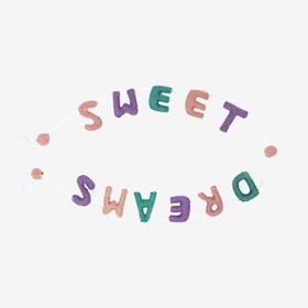 Sweet Dreams Garland - Pink / Lavender / Turquoise