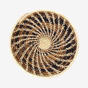 Woven Basket - Wheat Stalk Spirals