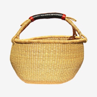 Bolga Market Basket - Natural Tan