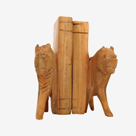 Lion Bookends - Set of 2