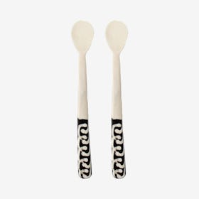 Long Batik Spoon - Set of 2