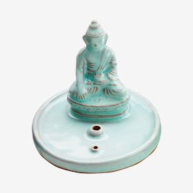 Celadon Buddha Incense Burner