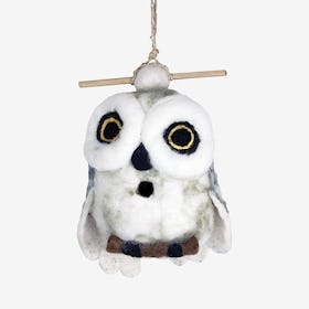 Snowy Owl Birdhouse