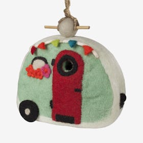 Retro Camper Birdhouse