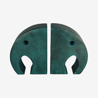 Elephant Bookends - Set of 2