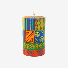 Unscented Pillar Candle - Shahida