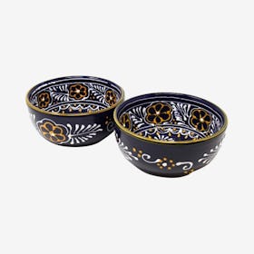 Soup Bowls - Blue - Set of 2