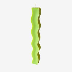 Wiggle Candle - Leaf Green