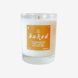 Baked Jar Candle - Pumkin / Coconut / Chesnut / Nutmeg