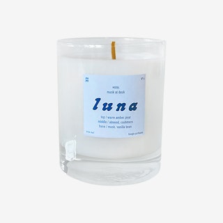 Luna Jar Candle - Cashmere / Almond / Vanilla Bean / Warm Amber