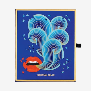 Jonathan Adler Lips Shaped Jigsaw Puzzle - 750 Pieces